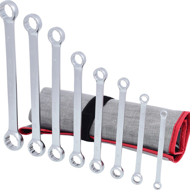 KS TOOLS ULTIMATEplus Doppel-Ringschlüssel-Satz, gerade, 8-tlg ( 920.0448 ) - Toolbrothers