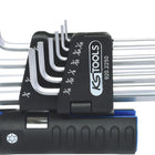 KS TOOLS 3 in 1 Innen6kant-Winkelstiftschlüssel-Satz,10-tlg lang, Kugelkopf, Zoll ( 920.2250 ) - Toolbrothers