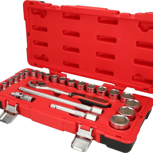 KS TOOLS 1/2" Steckschlüssel-Satz, 24-tlg ( 951.0624 ) - Toolbrothers