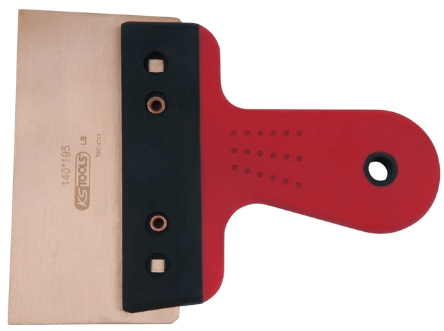 KS TOOLS Espátula ancha BRONZEplus, hoja rígida 180 mm ( 963.9563 )