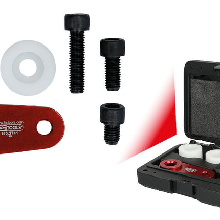 KS TOOLS Radnabengegenhalter-Satz, 6-tlg ( 150.2740 ) - Toolbrothers
