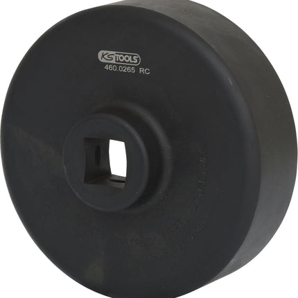 KS TOOLS 1" Achsmuttern-Schlüssel, 6-kant, kurz, 125mm ( 460.0265 ) - Toolbrothers