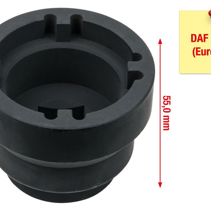 KS TOOLS 3/4“ Nutmuttern-Schlüssel mit 4 Zapfen für DAF, Innenzapfen Ø 50mm ( 460.1025 ) - Toolbrothers