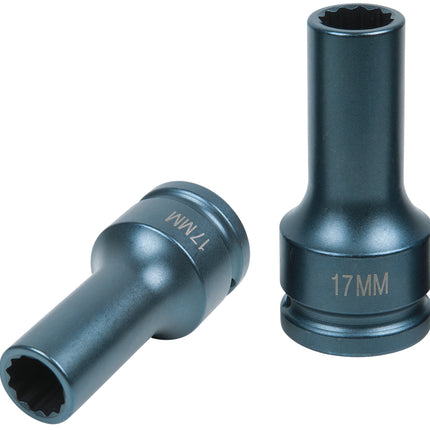 KS TOOLS 3/4" XZN-Kraft-Stecknuss, lang, 17 mm ( 460.1504 ) - Toolbrothers