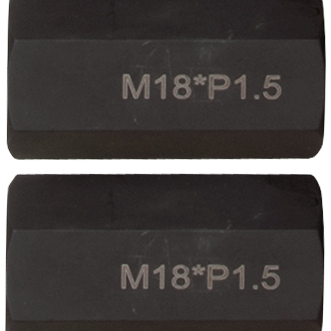 KS TOOLS Gewindeadapter-Satz M18x1,5x65mm, 2-tlg ( 460.1774 ) - Toolbrothers
