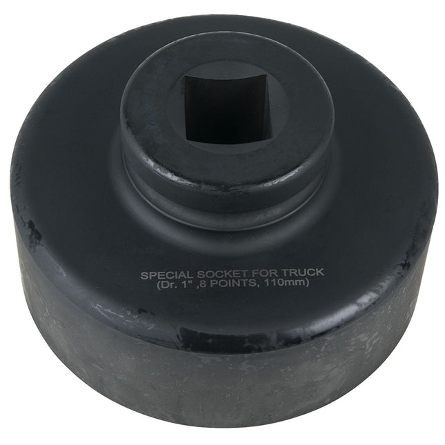 KS TOOLS 1" Achsmuttern-Schlüssel, 8-kant, kurz, 110 mm ( 460.3320 )