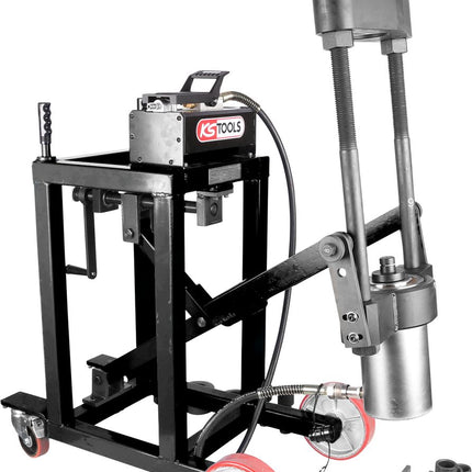 KS TOOLS Achsschenkelbolzen-Presse, 75t, mit Hülsen-Satz, 29-tlg ( 460.3620 ) - Toolbrothers