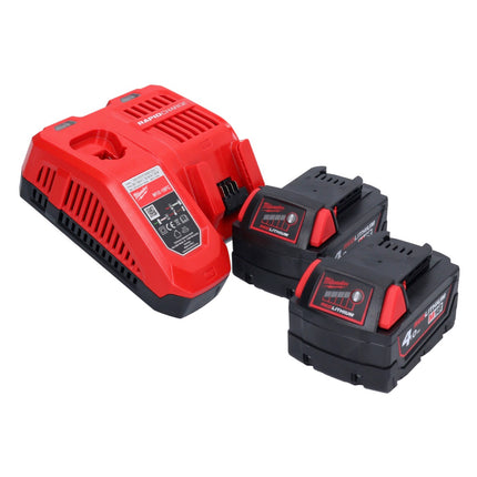 Milwaukee M18 FHS20-402 Sega a batteria 18 V 20 cm + 2 batterie 4,0 Ah + caricabatteria
