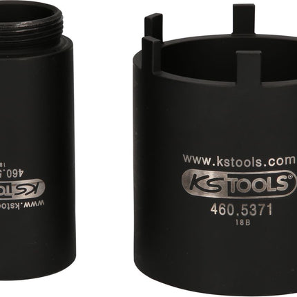 KS TOOLS Nutmuttern-Schlüssel-Satz mit Führungsrohr für Mercedes, Ø 63 mm , 2-tlg ( 460.5625 ) - Toolbrothers