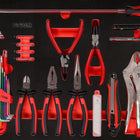 KS TOOLS Juego de alicates y llaves acodadas en inserto de gomaespuma, 45 pzs ( 811.0045 )