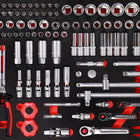 KS TOOLS 1/4'' + 3/8'' + 1/2'' Steckschlüssel-Satz in Schaumstoffeinlage, 111-tlg ( 811.0111 ) - Toolbrothers
