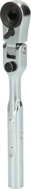 KS TOOLS 1/4“ Bit-Gelenk-Umschaltknarre, Länge 119 mm ( 918.1560 )