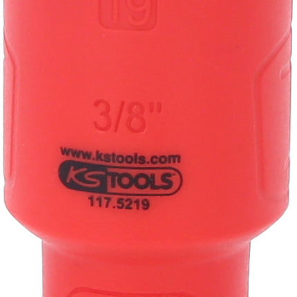 KS TOOLS 3/8' Bussola isolata, 19mm ( 117.5219 )