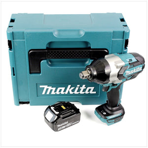 Makita DTW 1001 F1J Akku Schlagschrauber 18V 3/4“ 1050Nm Brushless + 1x Akku 3,0Ah + Makpac - ohne Ladegerät