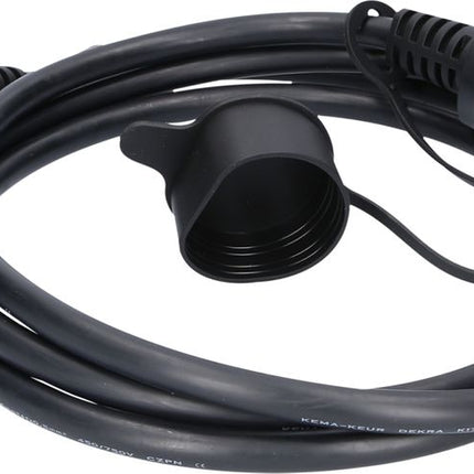 KS TOOLS efuturo Ladekabel gerade, Typ 2 auf Typ 2 Stecker, 1 Phase, bis zu 7,4 kW, 32 A, 230 V, Mode 3, 3 Meter ( 117.7145 ) - Toolbrothers