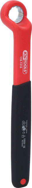 KS TOOLS Chiave poligonale isolata, piegata, 18 mm ( 118.1318 )