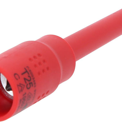 KS TOOLS Bussola a inserto isolata da 3/8'Torx, T25, 122 mm ( 118.3823 )