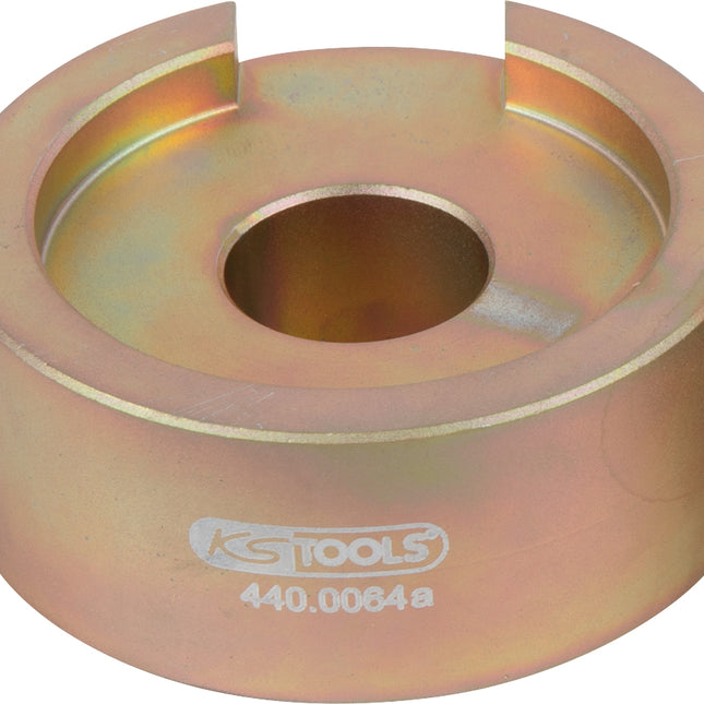 KS TOOLS Contropiastra di montaggio VW / Audi / Seat / Skoda, Ø 64 mm ( 440.0064A )