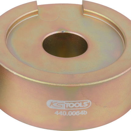 KS TOOLS Montage-Gegenhalteplatte VW / Audi / Seat / Skoda, Ø 72 mm ( 440.0064B ) - Toolbrothers