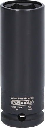 KS TOOLS Spezial-Alu-Felgen Kraft-Stecknuss für Tesla, lang, 7/8" ( 515.1089 ) - Toolbrothers
