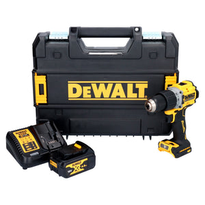 DeWalt DCD 805 M1T Akku Schlagbohrschrauber 18 V 90 Nm Brushless + 1x Akku 4,0 Ah + Ladegerät + TSTAK