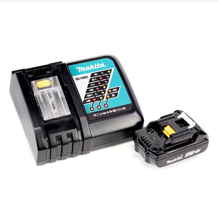 Makita DHP 456 RA1J Akku Schlagbohrschrauber 18 V 50 Nm + 1x Akku 2,0 Ah + Ladegerät + Makpac - Toolbrothers