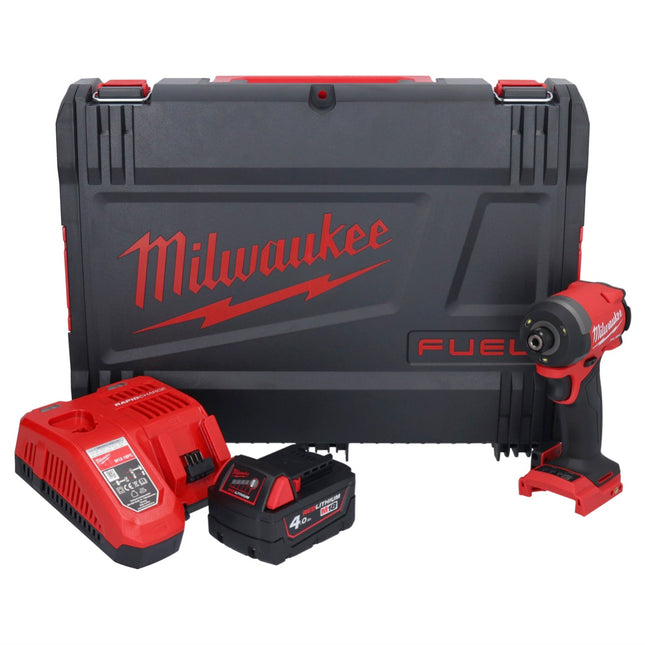 Milwaukee M18 FID3-401X Akku Schlagschrauber 18 V 1/4" 226 Nm Brushless + 1x Akku 4,0 Ah + Ladegerät + HD Box