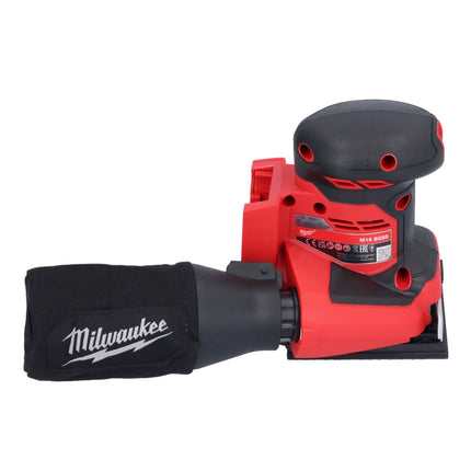 Milwaukee M18 BQSS-401 cordless orbital sander 18 V 113 x 104 mm brushless + 1x rechargeable battery 4.0 Ah - without charger