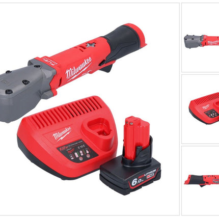 Milwaukee M12 FRAIWF38-601 akumulatorowy klucz udarowy 12 V 3/4" 270 Nm bezszczotkowy + 1x akumulator 6,0 Ah + ładowarka