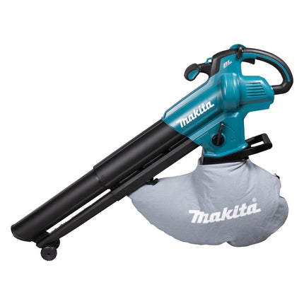 Soplador y aspirador de hojas sin escobillas Makita DUB 187 RF2 Cordless 18 V + 2 baterías de 3,0 Ah + cargador
