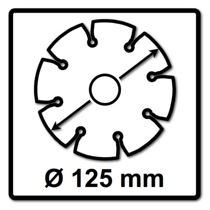 Bosch Standard for Universal Disques à tronçonner diamantés 125 x 22,23 mm 2 pces ( 2x 2608615059 ) pour béton, acier-béton, brique, calcaire et sable-pierre