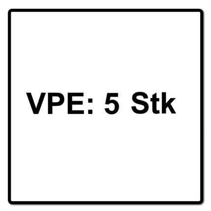 Bosch Standard for Universal diamond cutting disc 125 x 22.23 mm 5 pcs. ( 5x 2608615059 ) for concrete, steel-concrete, brick, lime and sandstone