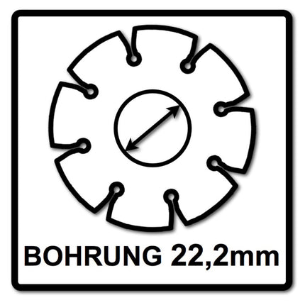 Bosch Standard for Universal diamond cutting disc 125 x 22.23 mm 5 pcs. ( 5x 2608615059 ) for concrete, steel-concrete, brick, lime and sandstone