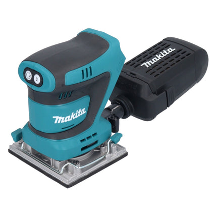 Makita DBO 484 Z 18 V 112 x 102 mm Levigatrice vibrante a batteria Solo - senza batteria, senza caricabatterie