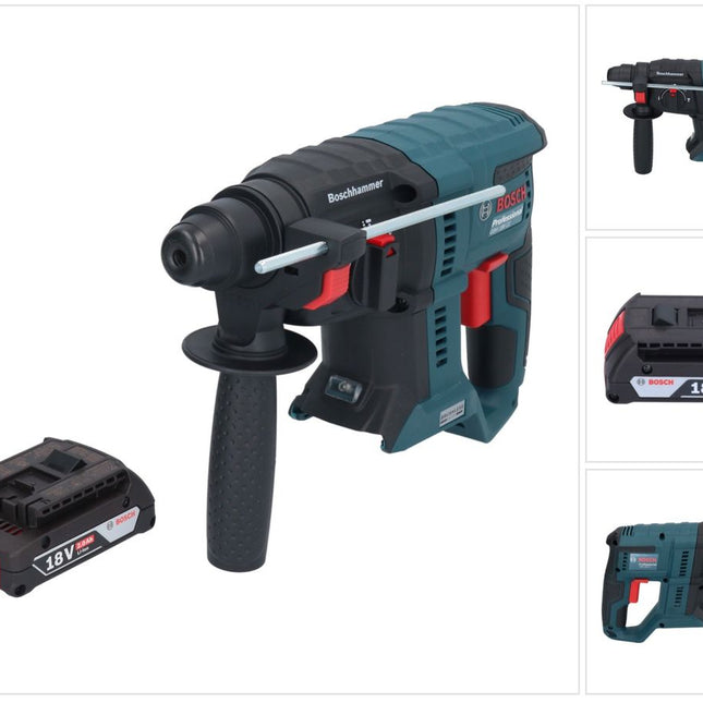 Taladradora percutora sin cable Bosch GBH 18V-21 Professional 18 V 2,0 J SDS plus Brushless + 1x batería 2,0 Ah - sin cargador