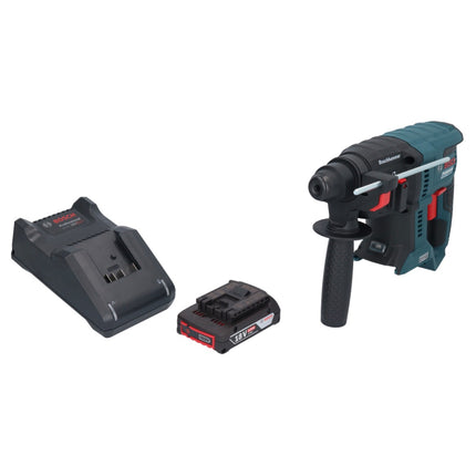 Bosch GBH 18V-21 Professional 18 V 2,0 J SDS plus Brushless trapano a percussione a batteria + 1x batteria 2,0 Ah + kit di ricarica