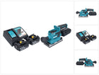 Makita DBO 382 RG cordless orbital sander 18 V 93 x 185 mm brushless + 2x rechargeable battery 6.0 Ah + charger