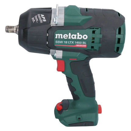 Metabo SSW 18 LTX 1450 BL cordless impact wrench 18 V 1450 Nm brushless + 1x rechargeable battery 4.0 Ah + charger + metaBOX