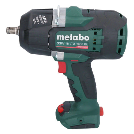 Metabo SSW 18 LTX 1450 BL cordless impact wrench 18 V 1450 Nm brushless + 2x rechargeable battery 4.0 Ah + charger + metaBOX