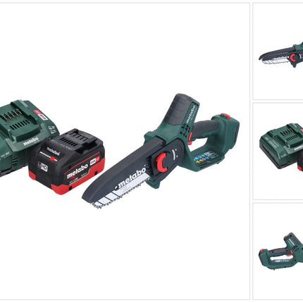 Metabo MS 18 LTX 15 scie sans fil 18 V 15 cm 5 m/s + 1x batterie 5,5 Ah + chargeur