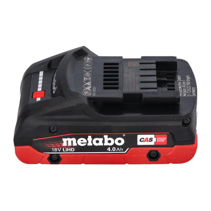 Smerigliatrice angolare a batteria Metabo WVB 18 LTX BL 15-125 Quick 18 V 125 mm senza spazzole + 1x batteria ricaricabile 4,0 Ah + metaBOX - senza caricabatterie