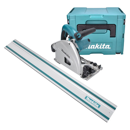 Makita SP 6000 J1 sega a tuffo 1300 L 165 mm + guida 1400 mm + Makpac
