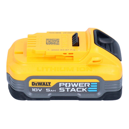 Zestaw akumulatorów DeWalt DCBP 518 H2 2x akumulator Powerstack 18 V 5,0 Ah / 5000 mAh XR Li-Ion - ze wskaźnikiem poziomu naładowania