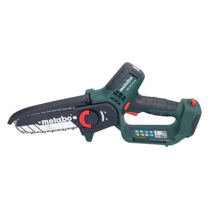 Metabo MS 18 LTX 15 sierra de podar sin cable 18 V 15 cm 5 m/s + 2x batería recargable 2,0 Ah + cargador + metaBOX