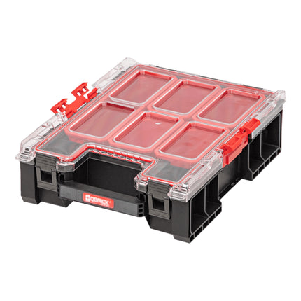 Qbrick System ONE Organizer M Plus empilable 364 x 264 x 106 mm 4 l IP66 avec 5 incrustations.