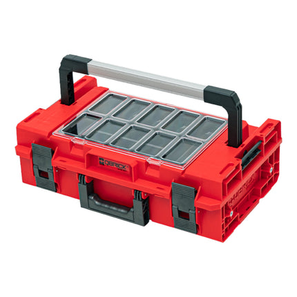 Qbrick System ONE 200 2.0 Expert RED ULTRA HD Custom tool case modular organiser 585 x 385 x 190 mm 15.4 l stackable IP66