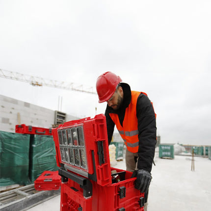 Qbrick System ONE 350 2.0 Expert RED ULTRA HD Custom Mallette à outils modulaire organisateur 585 x 385 x 320 mm 38 l empilable IP66