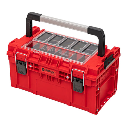 Qbrick System PRIME Toolbox 250 Expert RED ULTRA HD Custom avec organiseur empilable 535 x 327 x 277 mm 26 l IP66 avec 5 inlays et 10 séparateurs