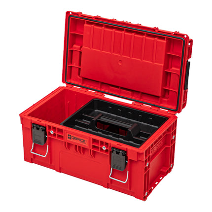Qbrick System PRIME Toolbox 250 Expert RED ULTRA HD Custom avec organiseur empilable 535 x 327 x 277 mm 26 l IP66 avec 5 inlays et 10 séparateurs