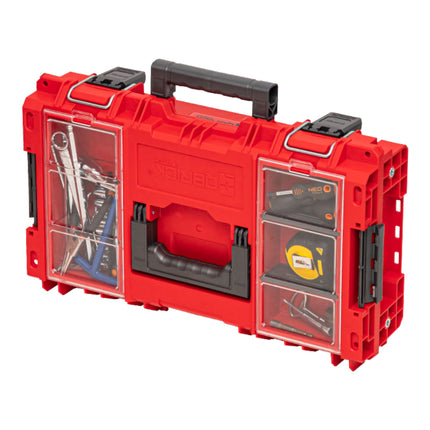 Qbrick System PRIME Toolbox 150 Profi RED ULTRA HD Apilable a medida 535 x 327 x 141 mm 13,5 l IP66